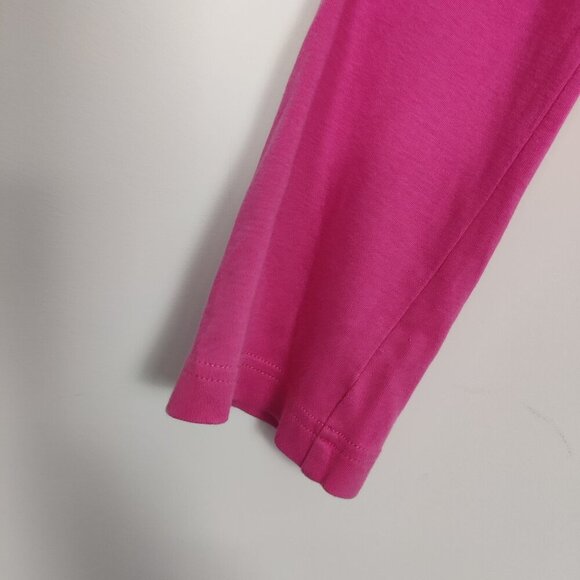 Mexx Women's Long Sleeve Top in Pink Size Large Y2K Black Ribbon Bow Detail - Picture 4 of 9